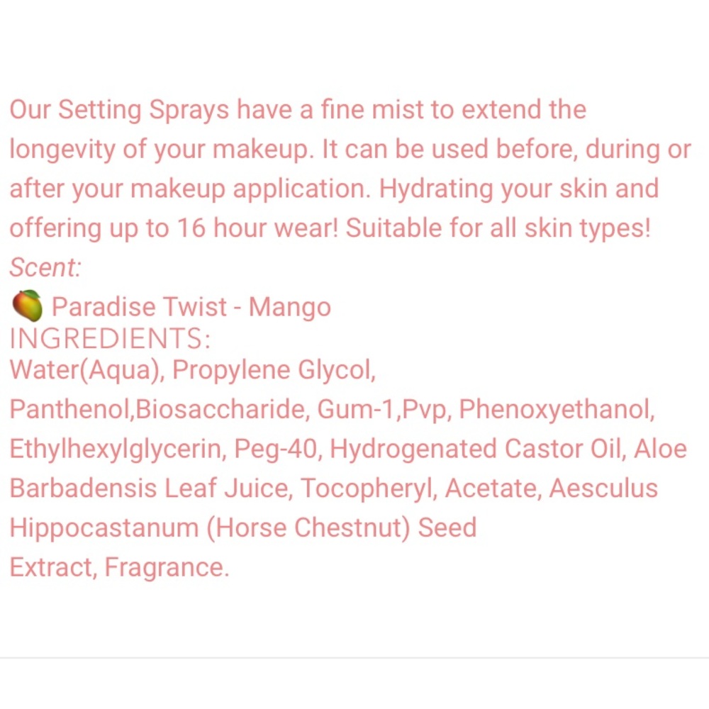 🦋🆕BeBella Setting Spray - Picture 4 of 4